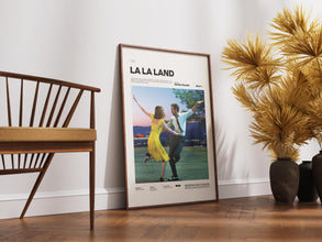 La La Land Movie Poster, Alternative Movie Poster Print, Damien Chazelle's Film La La Land Print Poster, Ryan Gosling and Emma Stone Poster 1864988536