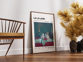 La La Land Movie Poster, Ryan Gosling and Emma Stone Starring La La Land Film Poster Print, Alternative Movie Poster, Cinematic Room Decor 1867097484