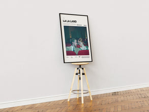 La La Land Movie Poster, Ryan Gosling and Emma Stone Starring La La Land Film Poster Print, Alternative Movie Poster, Cinematic Room Decor 1867097484