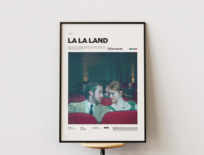 La La Land Movie Poster, Ryan Gosling and Emma Stone Starring La La Land Film Poster Print, Alternative Movie Poster, Cinematic Room Decor 1867097484