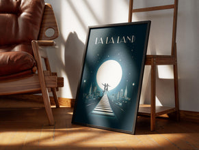 La La Land Poster, Minimalist Movie Print, Wall Decor, Film Lovers, Printable Art 1904831593 5262