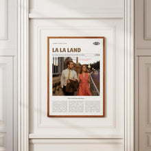 La La Land, Damien Chazelle, Retro Movie Poster, Custom Movie Poster 4421171717