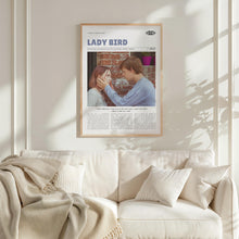 Lady Bird, Greta Gerwig, Retro Movie Poster, Custom Movie Poster 4421169048