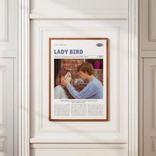 Lady Bird, Greta Gerwig, Retro Movie Poster, Custom Movie Poster 4421169048