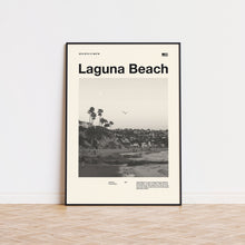 Laguna Beach City Art Print  Laguna Beach Poster  Laguna Beach Wall Art  Mid Century Poster  Travel Print Art  California 1565524612