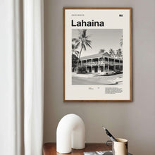 Lahaina Print  Lahaina Poster  Lahaina Wall Art  Mid Century Poster  Travel Print Art  Hawaii 1582263100