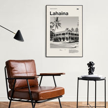 Lahaina Print  Lahaina Poster  Lahaina Wall Art  Mid Century Poster  Travel Print Art  Hawaii 1582263100