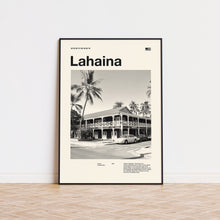 Lahaina Print  Lahaina Poster  Lahaina Wall Art  Mid Century Poster  Travel Print Art  Hawaii 1582263100