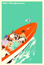 Lake Winnipesaukee Vintage Travel Poster (Digital Download) Printable 787761105