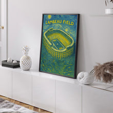 Lambeau Field Print – Home of the Green Bay Packers, Office Print, Games Room Print, Bedroom Print, Basement Print