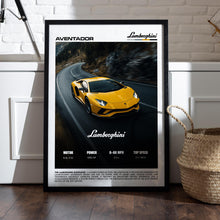 Lamborghini Aventador Poster – Supercar Wall Art Print, Exotic V12 Sports Car Poster for Garage, Office or Living Room – Car Gift Decor 4371069378