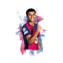 Lamine Yamal - 202425 - Football Poster - Football Print 1782503236