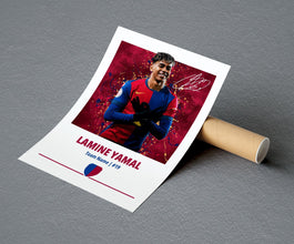 Lamine Yamal Poster Football Posters, Football Prints 1862539933