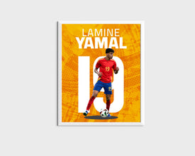 Lamine Yamal Poster, Spain National Team, Soccer Wall Art Sport Poster 1719274866