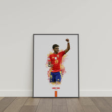 Lamine Yamal Spain Poster Football Wall Art, 2026 World Cup 1750293144