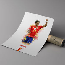 Lamine Yamal Spain Poster Football Wall Art, 2026 World Cup 1750293144