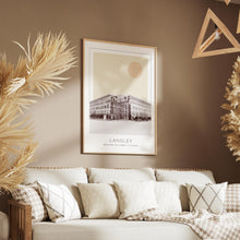 Langley Poster Print, Langley Travel Poster, Langley Minimalistic Wall Art, Langley, British Columbia, Canada 1868247444