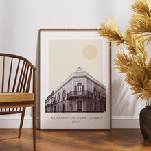 Las Palmas de Gran Canaria Poster Print, Las Palmas de Gran Canaria Travel Poster, Las Palmas de Gran Canaria Minimalistic Wall Art, Spain 1882438523