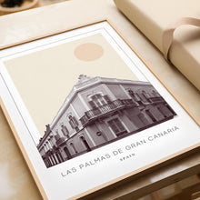 Las Palmas de Gran Canaria Poster Print, Las Palmas de Gran Canaria Travel Poster, Las Palmas de Gran Canaria Minimalistic Wall Art, Spain 1882438523