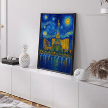 Las Vegas, USA Van Gogh Style, Digital Download Eiffel Tower, Night Scene, Cityscape, Travel Van Gogh Style, Digital Art, Wall Decor