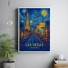 Las vegas Travel Poster - Nevada Wall Art Print, Illustration Poster, Artwork, Home & Office decor, Gift idea, United States Travel print