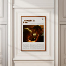 Last Night in Soho, Edgar Wright, Retro Movie Poster, Custom Movie Poster Print 4421172272