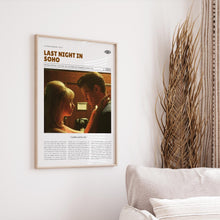 Last Night in Soho, Edgar Wright, Retro Movie Poster, Custom Movie Poster Print 4421172272