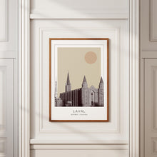 Laval Poster Print, Laval Travel Poster, Laval Minimalistic Wall Art, Laval, Quebec, Canada 1868247448