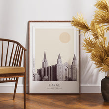 Laval Poster Print, Laval Travel Poster, Laval Minimalistic Wall Art, Laval, Quebec, Canada 1868247448