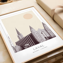 Laval Poster Print, Laval Travel Poster, Laval Minimalistic Wall Art, Laval, Quebec, Canada 1868247448