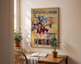 Lawrence of Arabia Movie Poster French Lawrence of Arabia Vintage Film Poster Classic Epic Movie Wall Art Hollywood Vintage Movie Poster 1826233161