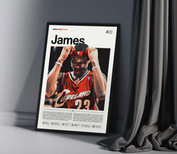 LeBron James Poster, NBA Basketball Print, Sports Artwork, James Lakers NBA 4455675513