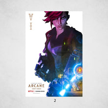 League of Legends Character Posters, Arcane League Animation Movie Poster, Canvas Print, Room Decor, Home Decor, Wall Art, Posters Gifts 1814925136