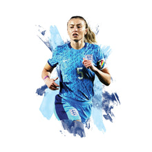 Leah Williamson - England - Away Kit - Football Poster - Football Print 1610028149