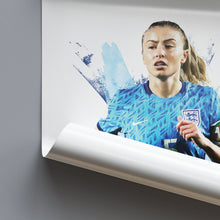 Leah Williamson - England - Away Kit - Football Poster - Football Print 1610028149