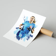 Leah Williamson - England - Away Kit - Football Poster - Football Print 1610028149