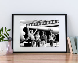 Led Zeppelin Poster, Black and White, Led Zeppelin Photo Print, Retro Wall Art, 1970s, Vintage Poster, Music Studio Decor, Digital Download 1762742161