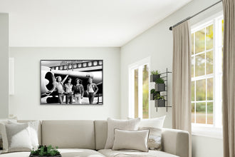 Led Zeppelin Poster, Black and White, Led Zeppelin Photo Print, Retro Wall Art, 1970s, Vintage Poster, Music Studio Decor, Digital Download 1762742161