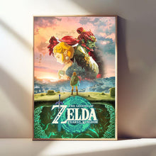 Legend of Zelda, Breath of the Wild, Game Poster, Game Home Decor, Canvas Poster, Bedroom Art, Gift Poster, Unframed 1874736585