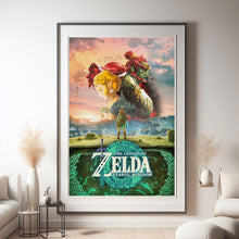 Legend of Zelda, Breath of the Wild, Game Poster, Game Home Decor, Canvas Poster, Bedroom Art, Gift Poster, Unframed 1874736585