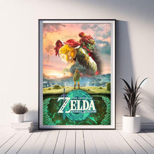 Legend of Zelda, Breath of the Wild, Game Poster, Game Home Decor, Canvas Poster, Bedroom Art, Gift Poster, Unframed 1874736585