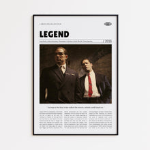 Legend, Brian Helgeland, Retro Movie Poster, Custom Movie Poster Print 4421166255