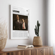 Legend, Brian Helgeland, Retro Movie Poster, Custom Movie Poster Print 4421166255