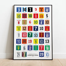 Legends of Football Art Print International Soccer Stars 1561381715