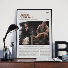 Legends of the Fall, Edward Zwick, Retro Movie Poster, Custom Movie Poster Print 4421164807