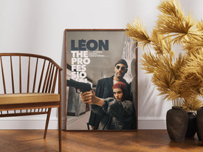 Leon Poster, Leon The Professional, Retro Vintage Film, Luc Besson, Mathilda, Natalie Portman 4406335795