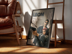Leon Poster, Leon The Professional, Retro Vintage Film, Luc Besson, Mathilda, Natalie Portman 4406335795