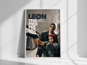 Leon Poster, Leon The Professional, Retro Vintage Film, Luc Besson, Mathilda, Natalie Portman 4406335795