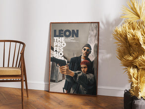 Leon Poster, Leon The Professional, Retro Vintage Film, Luc Besson, Mathilda, Natalie Portman 4406335795