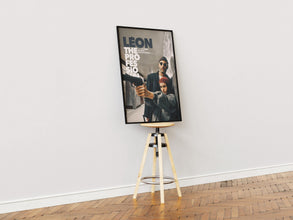 Leon Poster, Leon The Professional, Retro Vintage Film, Luc Besson, Mathilda, Natalie Portman 4406335795